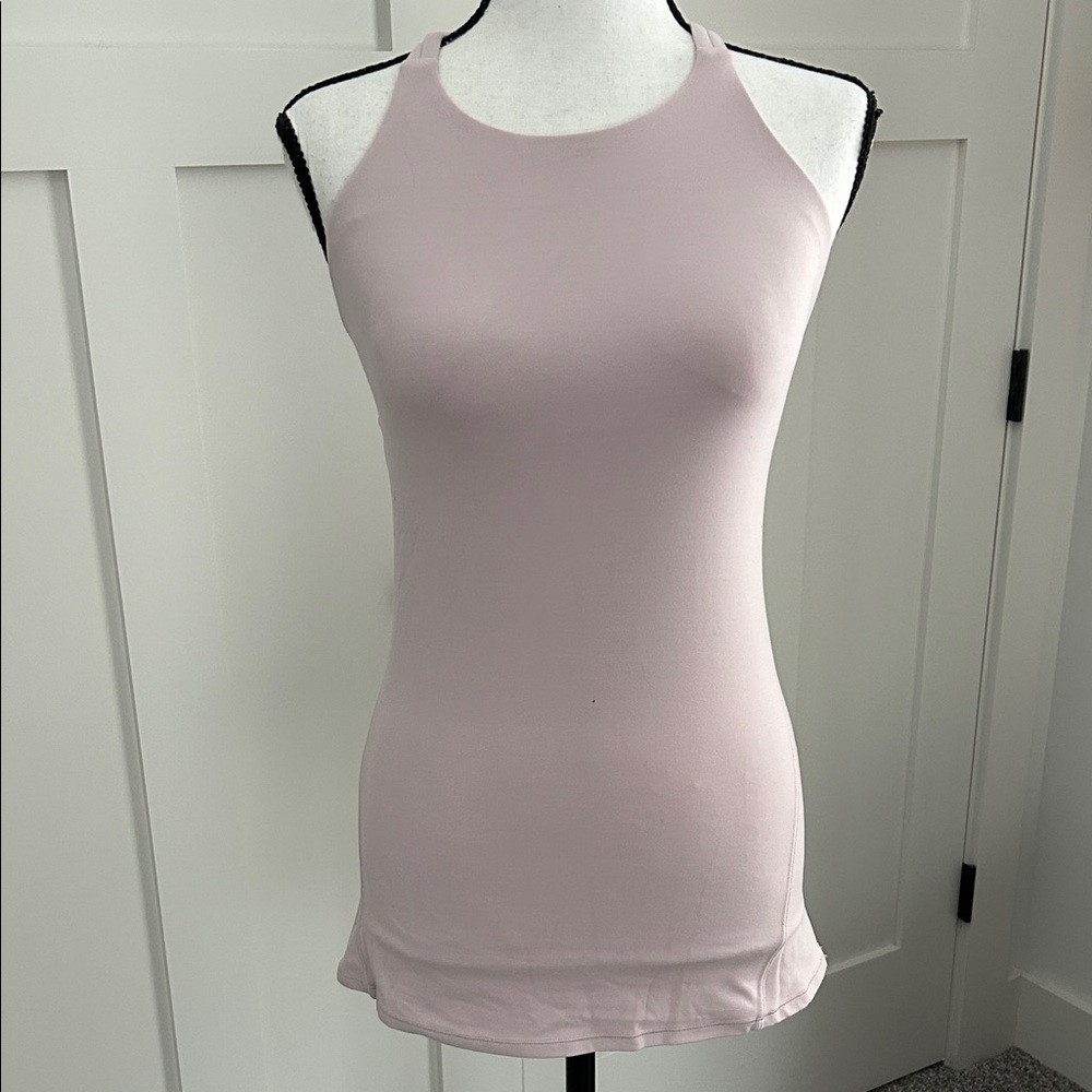 Lululemon Sleeveless Light Pink Women’s Long Tank Top
